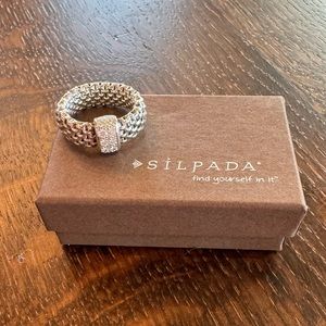 Silpada stretchy ring